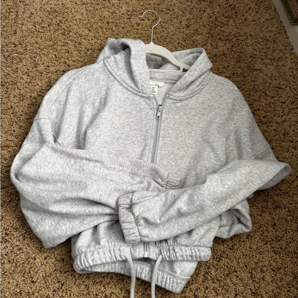 H&M Heather Gray Cozy Hoodie